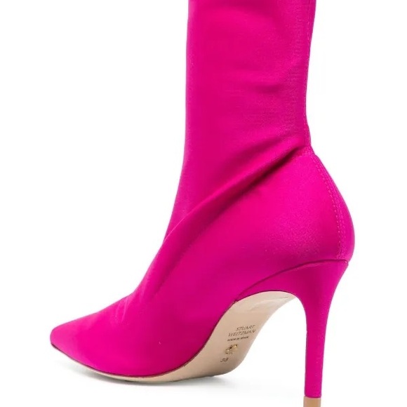 Women\'s Pink Stiletto Heel Boots